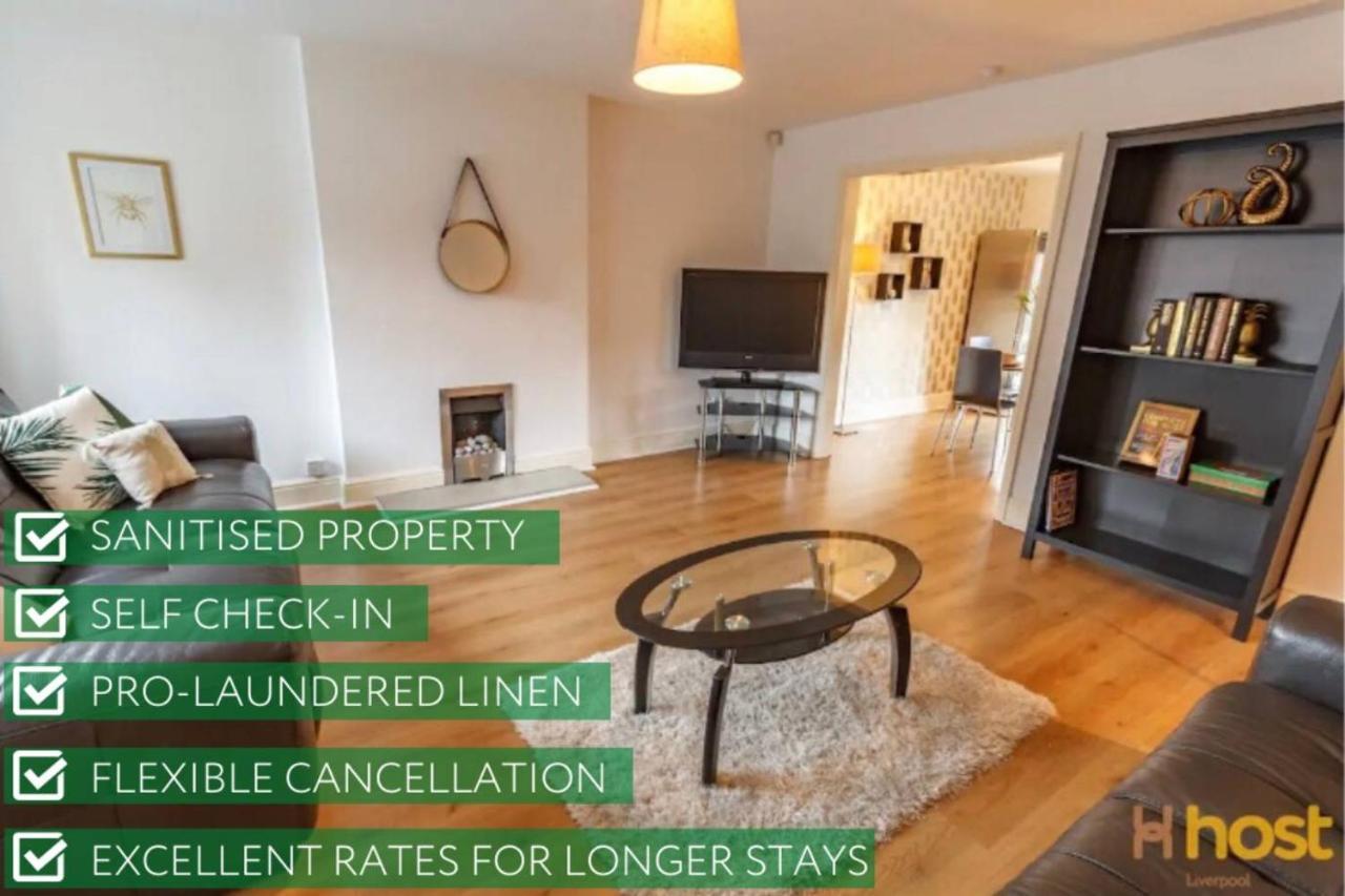 Host Liverpool - Rooms In A Spacious Coliving And Coworking Home With Garden, And Parking Close To Centre ภายนอก รูปภาพ